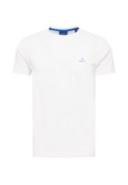 GANT Maglietta  blu reale / bianco