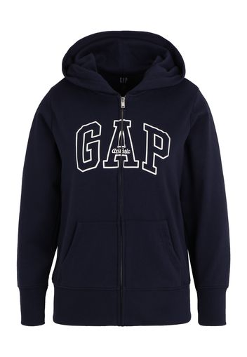 Gap Petite Giacca di felpa  navy / bianco