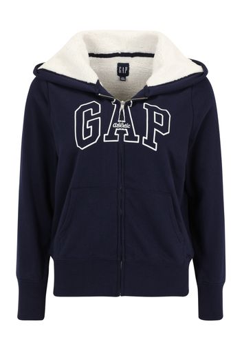 Gap Petite Giacca di felpa  navy / bianco