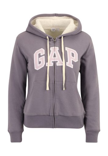 Gap Petite Giacca di felpa  nudo / grigio scuro / bianco