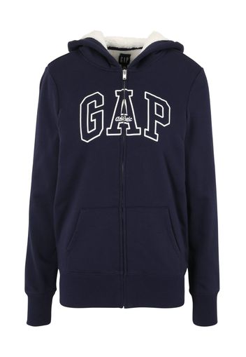 Gap Tall Giacca di felpa  navy / bianco