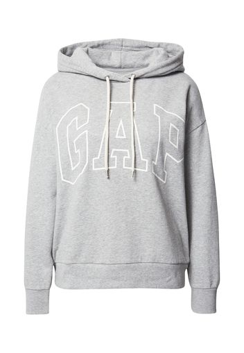 GAP Felpa  grigio / bianco