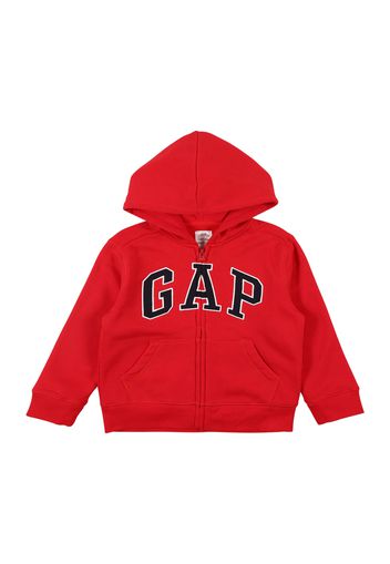 GAP Sweatjacke  rosso / navy / bianco