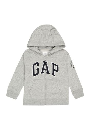 GAP Giacca di felpa  grigio sfumato / navy