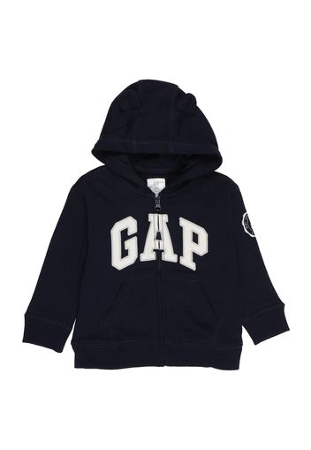 GAP Giacca di felpa  navy / bianco / grigio chiaro