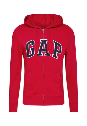 GAP Giacca di felpa  rosso / navy