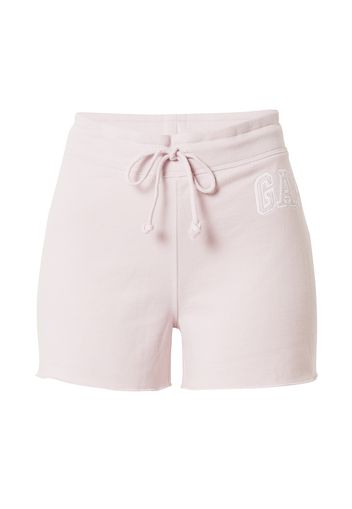 GAP Pantaloni  lilla / bianco