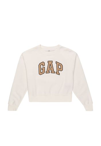 GAP Felpa  offwhite / camello / nero