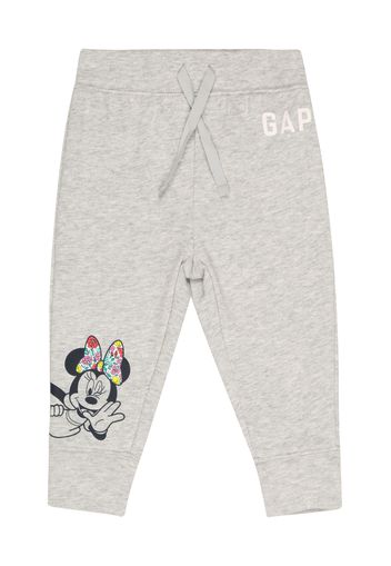 GAP Pantaloni  grigio sfumato / nero / rosso / bianco