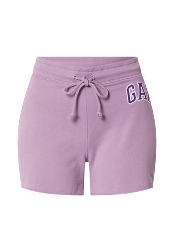 GAP Pantaloni  lilla / bianco / lilla scuro