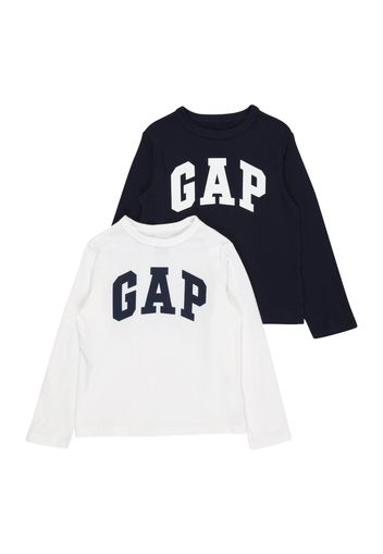 GAP Maglietta  bianco / blu scuro