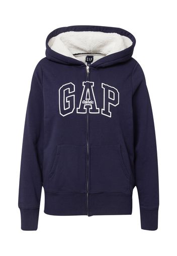 GAP Giacca di felpa  navy / bianco