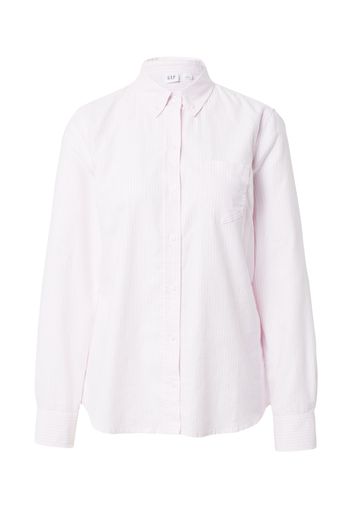 GAP Camicia da donna  rosa / bianco