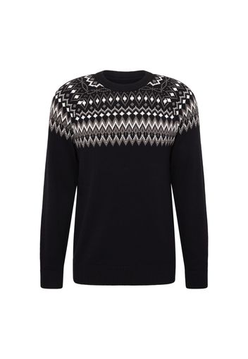 GAP Pullover 'FAIR ISLE'  grigio / nero / bianco