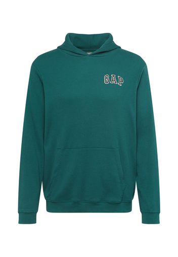 GAP Felpa  smeraldo / nero / bianco