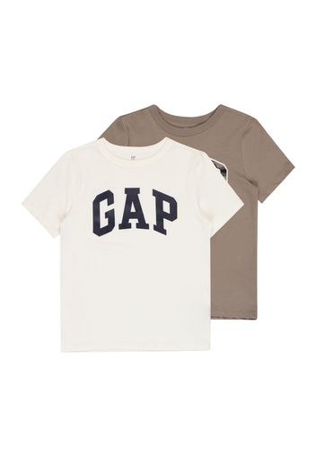 GAP Maglietta  écru / marrone / grigio / nero