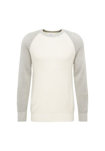 GAP Pullover  grigio / bianco naturale