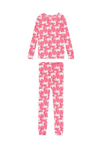 GAP Pigiama 'XMAS'  blu notte / rosa chiaro / rosso / offwhite