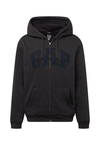 GAP Giacca di felpa  navy / nero