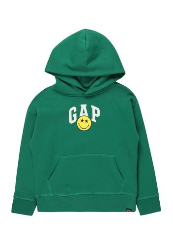 GAP Felpa 'SMILEY50'  giallo / verde / nero / bianco