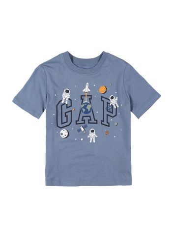 GAP Maglietta  navy / blu fumo / arancione / bianco