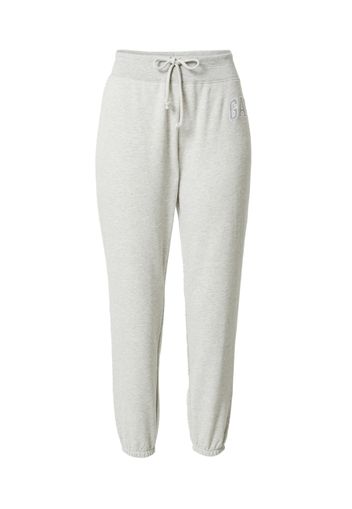 GAP Pantaloni  grigio chiaro / bianco