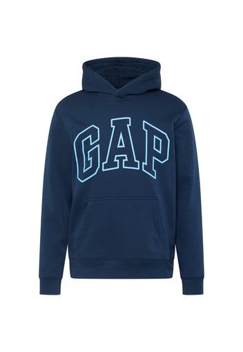 GAP Felpa 'ARCH'  blu ciano / blu scuro