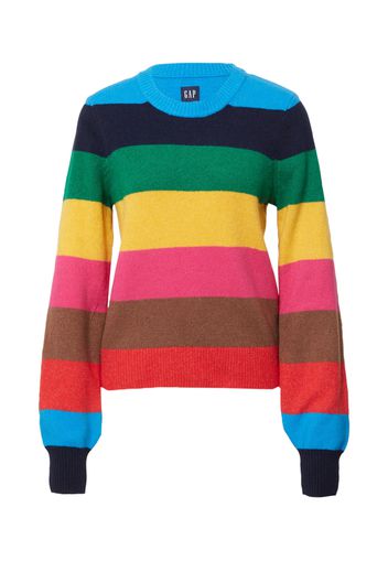 GAP Pullover 'CASH LIKE'  blu cielo / giallo / verde / rosa