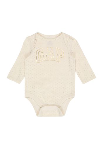 GAP Tutina / body per bambino  oro / offwhite