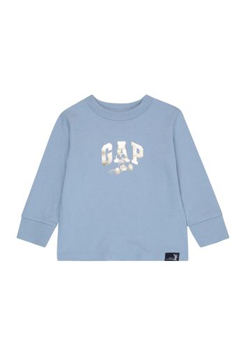 GAP Felpa  blu fumo / bianco