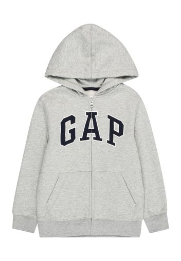 GAP Giacca di felpa  navy / grigio / bianco