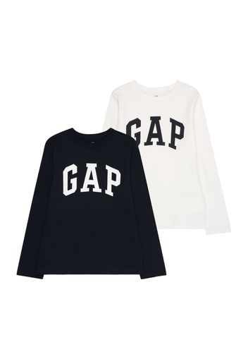 GAP Maglietta  blu notte / bianco