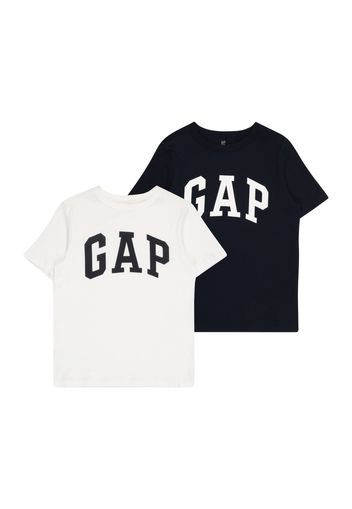 GAP Maglietta  nero / bianco