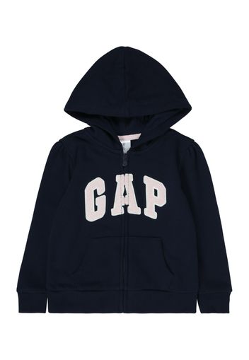 GAP Giacca di felpa  navy / rosa / bianco