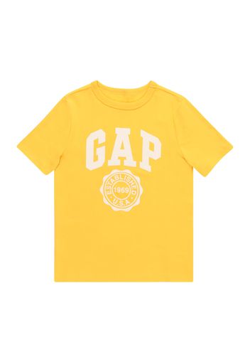 GAP Maglietta  giallo / bianco