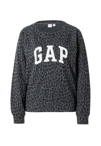 GAP Felpa  grigio scuro / nero / bianco