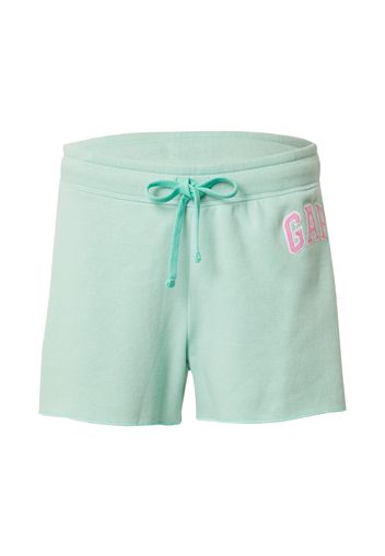 GAP Pantaloni  menta / rosa / bianco