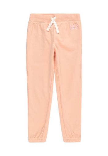 GAP Pantaloni  pesca / rosa chiaro / bianco