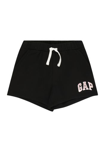 GAP Pantaloni  rosa / nero / bianco