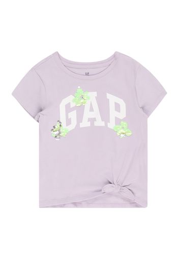 GAP Maglietta  verde chiaro / lavanda / argento / bianco