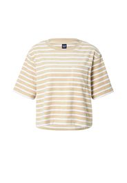 GAP Maglietta  crema / bianco