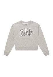 GAP Felpa  grigio sfumato / bianco / nero