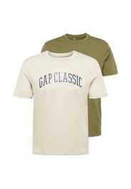 GAP Maglietta  grigio chiaro / cachi / bianco / navy