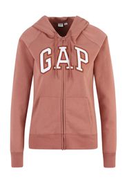 GAP Giacca di felpa 'FASH'  rosso chiaro / bianco