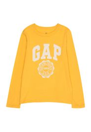 GAP Maglietta  giallo / bianco