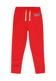 GAP Pantaloni  rosso / nero / bianco