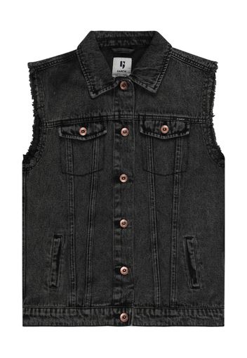 GARCIA Gilet  nero denim