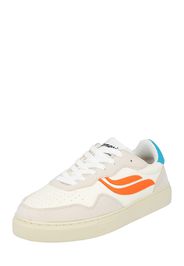 GENESIS Sneaker bassa 'Soley'  arancione scuro / turchese / bianco / bianco naturale