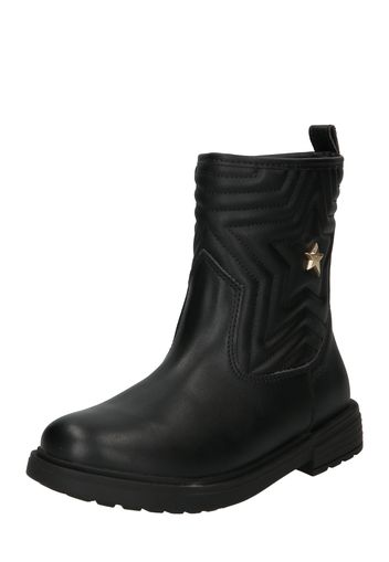 GEOX Stivaletto  nero / oro