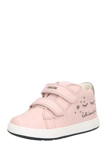 GEOX Sneaker 'BIGLIA'  grigio argento / rosa / nero